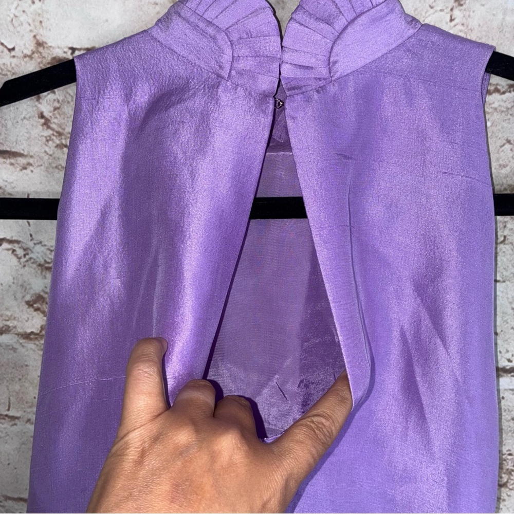 Azeeza Alcott Mini Dress in Amethyst Size XS - Picture 7 of 11